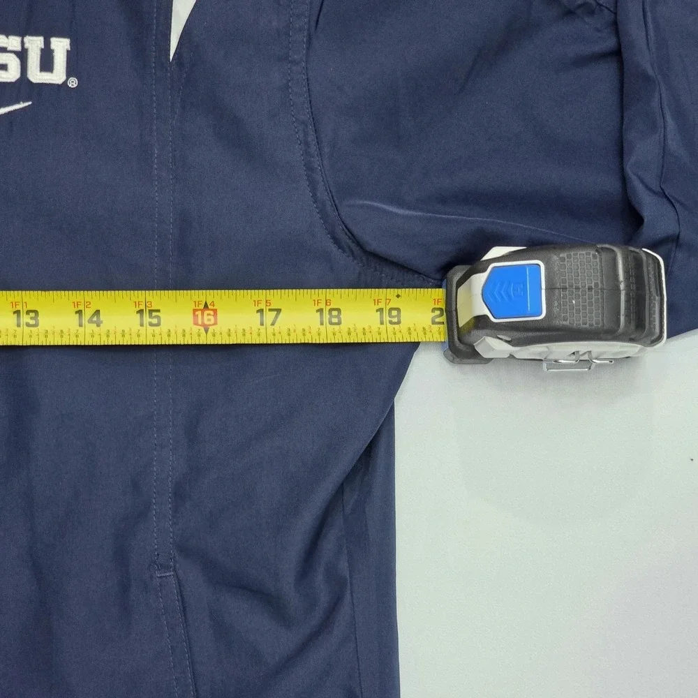Nike Penn State PSU Nittany Lions Youth Large Track Jacket Navy Blue Full Zip